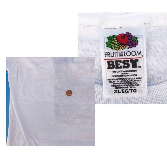 Hurricane Ivan Veteran I Witnessed Ivan The Terrible tshirt Y2K vintage - Picture 3 of 4